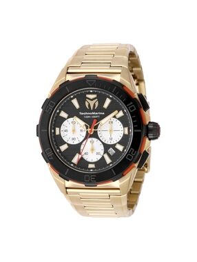 TechnoMarine Seven Seas Chronograph Watch TM-725033 with hard case